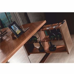 Casa Padrino luxury sideboard with mirror brown - Mirrored solid wood cabinet with wall mirror - Luxury solid wood furniture Casa Padrino luxury sideboard with mirror brown - Mirrored solid wood cabinet with wall mirror - Luxury solid wood furniture