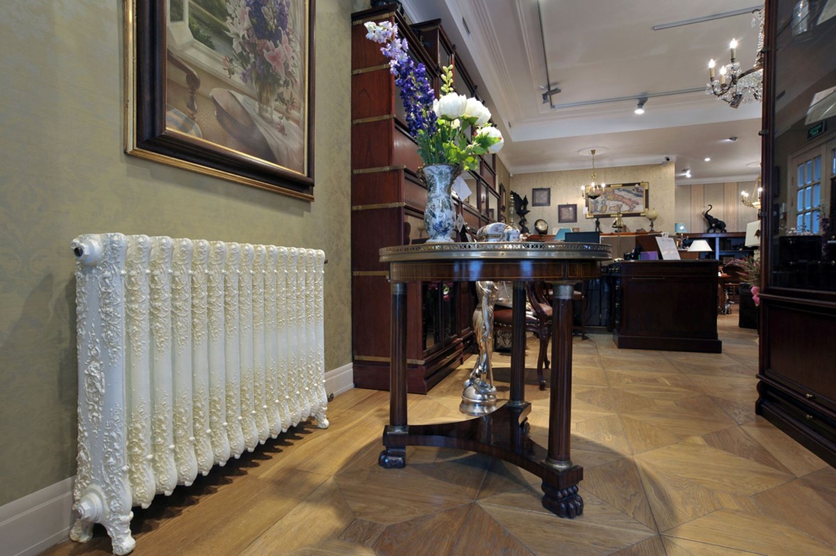 Luxus Barock Gusseisen Heizung Heizkörper Luxury Baroque Cast Iron Heating Radiator