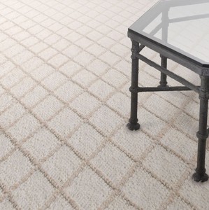 Casa Padrino alfombra de viscosa y lana de lujo marfil 300 x 400 cm - Alfombra de salón y hotel tejida a mano - Accesorios de decoración de salón - Calidad de Lujo
