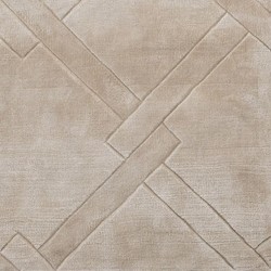 Casa Padrino tappeto di lusso in viscosa argento-sabbia 300 x 400 cm - Tappeto tessuto a mano per soggiorno e hotel - Accessori per la decorazione del soggiorno - Collezione di Lusso