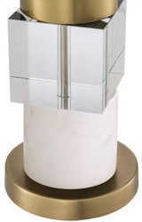 Luxus Designer Tischleuchte Schreibtischleuchte mit Kristallglas Luxury Designer Table Lamp Desk Lamp with Crystal Glass
