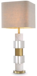 Luxus Designer Tischleuchte Schreibtischleuchte mit Kristallglas Luxury Designer Table Lamp Desk Lamp with Crystal Glass