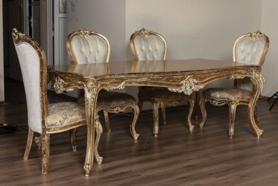 Luxus Barock Esszimmerstühle 6 Barock Esszimmerstühle Barock Esszimmerstuhl Set Luxury Baroque Dining Chairs 6 Baroque Dining Chairs Baroque Dining Chair Set