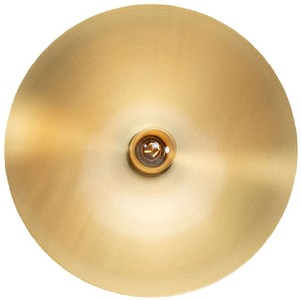 Casa Padrino Luxus Wandleuchte Ø 40 cm - Runde Messing Wandlampe - Hotel & Restaurant Wandleuchte - Luxus Qualität