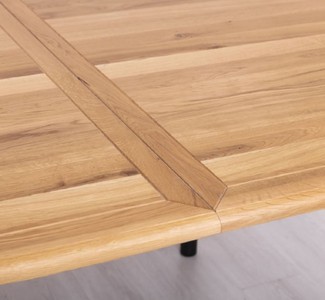 Casa Padrino Landhausstil Esstisch Naturfarben / Schwarz 160-200 x 120 x H. 78 cm - Ovaler ausziehbarer massivholz Küchentisch mit Eichenholz Tischplatte - Esszimmer Möbel im Landhausstil