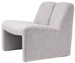 Casa Padrino Designer Armchair Gray 75 x 73 x H. 72.5 cm - Living Room & Hotel Armchair - Living Room & Hotel Furniture - Luxury Collection