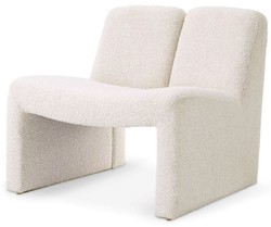 Casa Padrino Designer Armchair Cream 75 x 73 x H. 72.5 cm - Living Room & Hotel Armchair - Living Room & Hotel Furniture - Luxury Collection