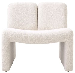 Casa Padrino Designer Armchair Cream 75 x 73 x H. 72.5 cm - Living Room & Hotel Armchair - Living Room & Hotel Furniture - Luxury Collection