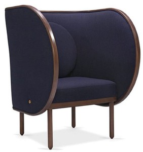 Casa Padrino fauteuil design en velours violet / marron 90 x 92 x H. 106 cm - Fauteuil Lounge Hôtel - Mobilier Hôtel - Mobilier Design - Qualité de Luxe