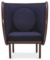 Casa Padrino designer velvet armchair purple / brown 90 x 92 x H. 106 cm - Hotel Lounge Chair - Hotel Furniture - Designer Furniture - Luxury Quality