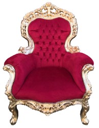 Prunkvoller Barock Wohnzimmer Sessel Boardeauxrot Gold Magnificent Baroque Living Room Armchair Boardeaux Red Gold Prunkvoller Barock Wohnzimmer Sessel Boardeauxrot Gold Magnificent Baroque Living Room Armchair Boardeaux Red Gold