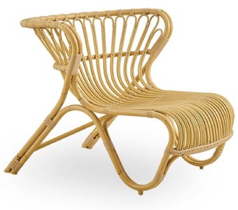 Luxus Designer Garten Terrassen Lounge Sessel Naturfarben Luxury Designer Garden Patio Lounge Chair Natural
