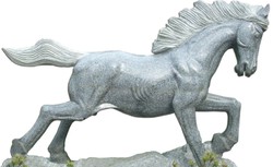 Casa Padrino scultura in pietra decorativa di lusso cavallo grigio 95 cm - Figura in pietra moderna - Figura decorativa - Figura animale - Accessori decorativi - Collezione di Lusso Casa Padrino scultura in pietra decorativa di lusso cavallo grigio 95 cm - Figura in pietra moderna - Figura decorativa - Figura animale - Accessori decorativi - Collezione di Lusso