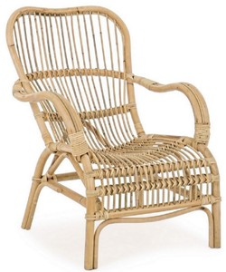 Luxus Garten Terrassen Sessel Naturfarben Luxury Garden Patio Armchair Natural