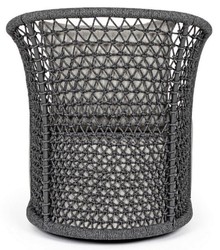 Luxus Designer Garten Terrassen Sessel Grau Anthrazit Luxury Designer Garden Patio Armchair Gray Anthracite