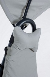 Casa Padrino lettino a dondolo di lusso grigio / antracite 80 x 160 x A. 195 cm - Lettino da giardino resistente alle intemperie con tetto apribile - Mobili da giardino e patio di lusso