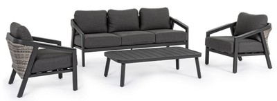 Modernes Luxus Garten Terrassen Möbel Set Anthrazit Modern Luxury Garden Terraces Furniture Set Anthracite
