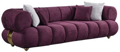 Modernes Luxus Wohnzimmer Sofa Lila Gold Modern Luxury Living Room Sofa Purple Gold