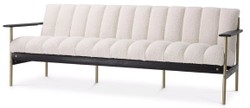 Luxus Wohnzimmer Hotel Sofa Creme Messing Schwarz Luxury Living Room Hotel Sofa Cream Brass Black