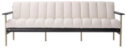 Luxus Wohnzimmer Hotel Sofa Creme Messing Schwarz Luxury Living Room Hotel Sofa Cream Brass Black