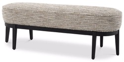 Luxus Wohnzimmer Hotel Sitzbank Beige Schwarz Luxury Living Room Hotel Bench Beige Black