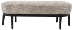 Luxus Wohnzimmer Hotel Sitzbank Beige Schwarz Luxury Living Room Hotel Bench Beige Black