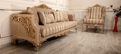 Luxus Barock Wohnzimmer Sofa Gold Beige Gold Luxury Baroque Living Room Sofa Gold Beige Gold