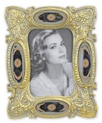 Barock Antik Stil Bilderrahmen Gold Mehrfarbig Baroque Antique Style Photo Frame Gold Multicolored