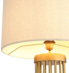 Luxus Designer Tischleuchte mit Marmorsockel Antik Messing Schwarz Weiß Luxury Designer Table Lamp with Marble Base Antique Brass Black White