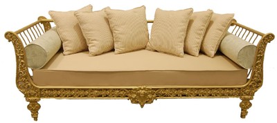 Handgeschmiedetes Luxus Barock Schmiedeeisen Sofa Gold Hand Forged Luxury Baroque Wrought Iron Sofa Gold