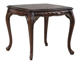 Casa Padrino table d'appoint baroque de luxe marron foncé - Table fait main dans le style baroque - Meubles de salon baroques - Noble & Magnifique
