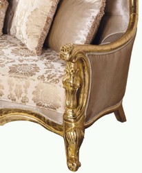 Luxus Barock Wohnzimmer Sofa Beige Gold Luxury Baroque Living Room Sofa Beige Gold