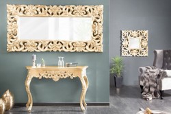 Barock Spiegel Wandspiegel Antik Gold Baroque Mirror Wall Mirror Antique Gold
