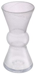 Casa Padrino luxury decorative glass vase Ø 18 x H. 37 cm - Hand blown flower vase - Decorative accessories - Luxury collection