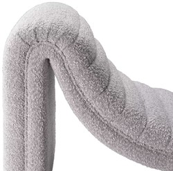 Casa Padrino Chaise Longue de Luxe Gris 165 x 61,5 x H. 65 cm - Fauteuil Inclinable de Salon - Designer Récamier - Mobilier de Salon - Mobilier de Luxe - Qualité Luxe