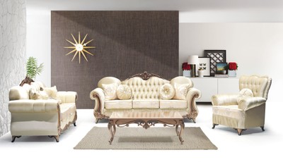 Casa Padrino Luxus Barock Sofa Gold / Kupfer - Prunkvolles Wohnzimmer Sofa mit elegantem Muster und Glitzersteinen - Wohnzimmer Möbel im Barockstil - Barock Möbel - Edel & Prunkvoll