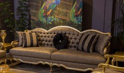 Luxus Barock Wohnzimmer Set Barock Sofas Barock Sessel Barock Couchtisch Luxury Baroque Living Room Set Baroque Sofas Baroque Armchairs Baroque Coffee Table