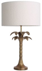 Luxus Designer Tischleuchte Schreibtischleuchte Palme Vintage Messing Creme Luxury Designer Table Lamp Desk Lamp Palm Tree Vintage Brass Cream