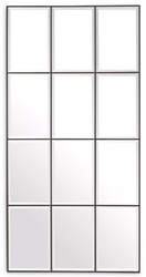Casa Padrino espejo de pared de lujo bronce 78,5 x A. 215,5 cm - Espejo de salón rectangular - Espejo de dormitorio - Espejo de armario - Muebles de lujo - Interior de lujo