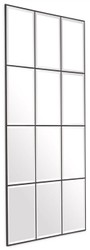 Casa Padrino espejo de pared de lujo bronce 78,5 x A. 215,5 cm - Espejo de salón rectangular - Espejo de dormitorio - Espejo de armario - Muebles de lujo - Interior de lujo