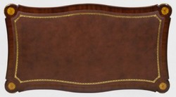 Casa Padrino scrivania barocco di lusso con cassetto marrone / oro - Magnifico tavolo da ufficio in stile barocco - Mobili da ufficio barocco - Mobili di lusso in stile barocco - Arredi barocchi