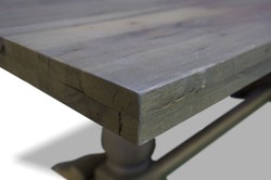 Casa Padrino tavolo da pranzo in stile country grigio - Diverse Dimensioni - Tavolo da cucina rustico - Mobili rustici per sala da pranzo - Mobili per sala da pranzo in stile country