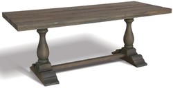 Casa Padrino tavolo da pranzo in stile country grigio - Diverse Dimensioni - Tavolo da cucina rustico - Mobili rustici per sala da pranzo - Mobili per sala da pranzo in stile country