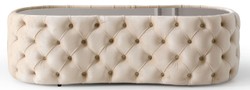 Luxus Chesterfield Couchtisch Wohnzimmertisch Creme Luxury Chesterfield Coffee Table Living Room Table Cream