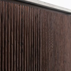 Casa Padrino armario de estantería de lujo marrón oscuro / blanco / latón 120 x 40 x A. 200 cm - Muebles de salón - Interiores de salón - Muebles de lujo - Interiores de lujo - De lujo Muebles