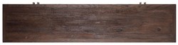 Casa Padrino aparador de lujo marrón / latón 180 x 45 x A. 86 cm - Armario de madera maciza con 4 puertas - Muebles de salón - Muebles de lujo - Interiores de salón - Interiores de lujo