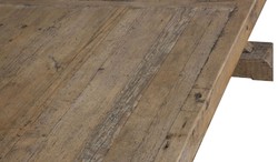 Casa Padrino mesa de comedor da estilo campestre marrón 330 x 110 x A. 77 cm - Mesa de cocina de rústica - Muebles de comedor rústicos - Muebles de comedor de estilo campestre