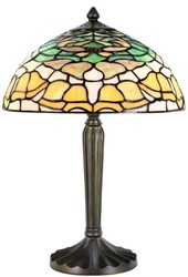 Luxus Tiffany Tischleuchte Schreibtischleuchte Mehrfarbig Bronze Luxury Tiffany Table Lamp Desk Lamp Multicolor Bronze