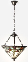 Luxus Tiffany Hängeleuchte Pendelleuchte Mehrfarbig Luxury Tiffany Hanging Lamp Pendant Lamp Multicolored