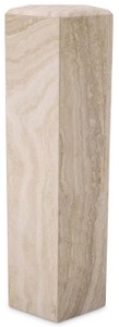 5 Eckige Luxus Travertin Naturstein Deko Säule Beige 5 Sided Luxury Travertine Natural Stone Decorative Column Beige